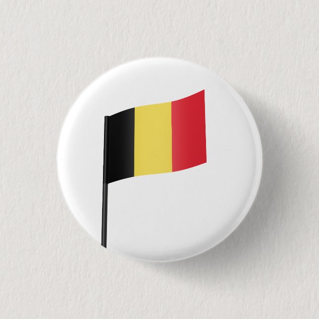 Flag of Belgium Button (Front)