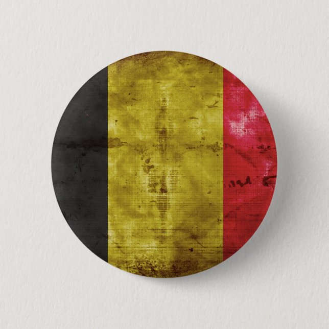 Flag of Belgium Button (Front)