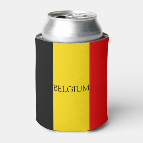 Flag of Belgium Can Cooler