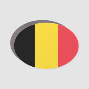 Flag of Belgium Car Magnet