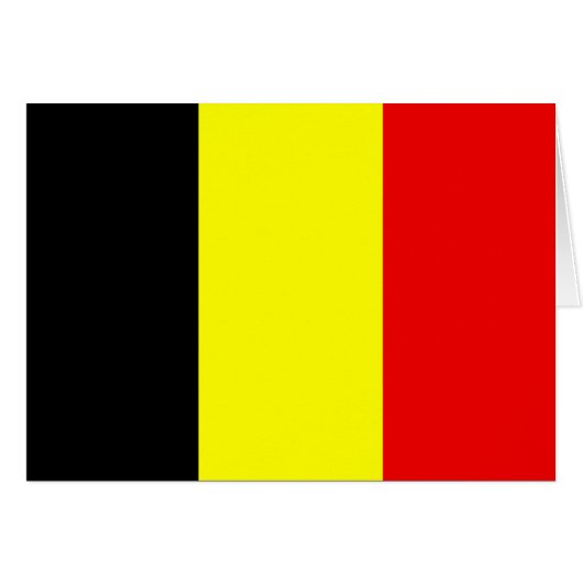 Flag of Belgium Cards (Front Horizontal)