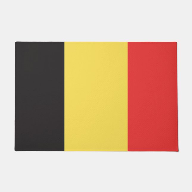 Flag of Belgium Doormat (Front)