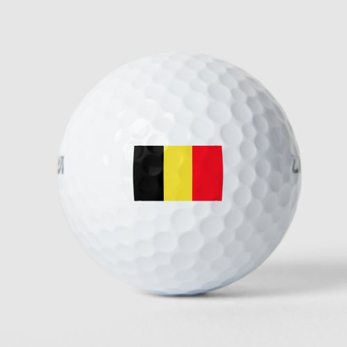 Flag of Belgium Golf Balls