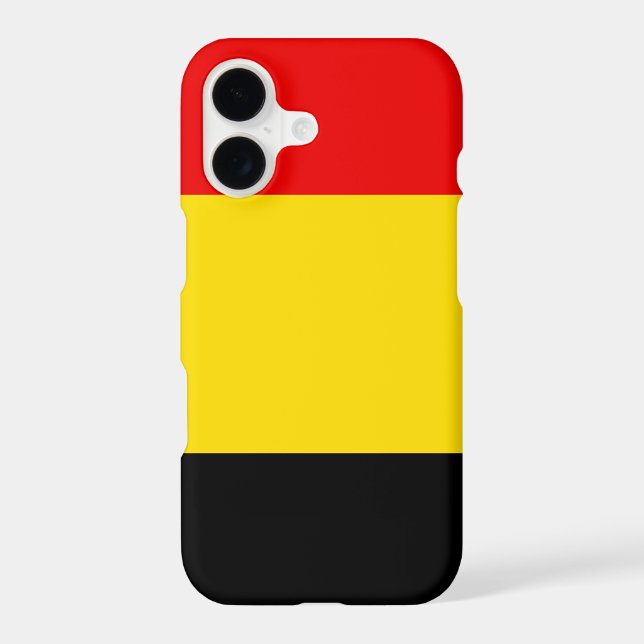 Flag of Belgium Iphone Case (Back)
