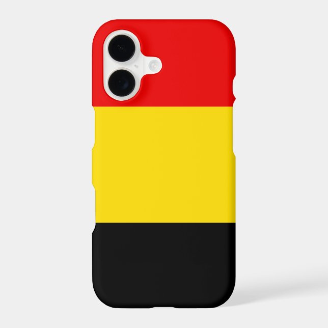Flag of Belgium Iphone Case (Back)