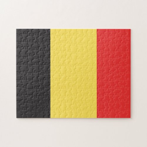 Flag of Belgium Jigsaw Puzzle