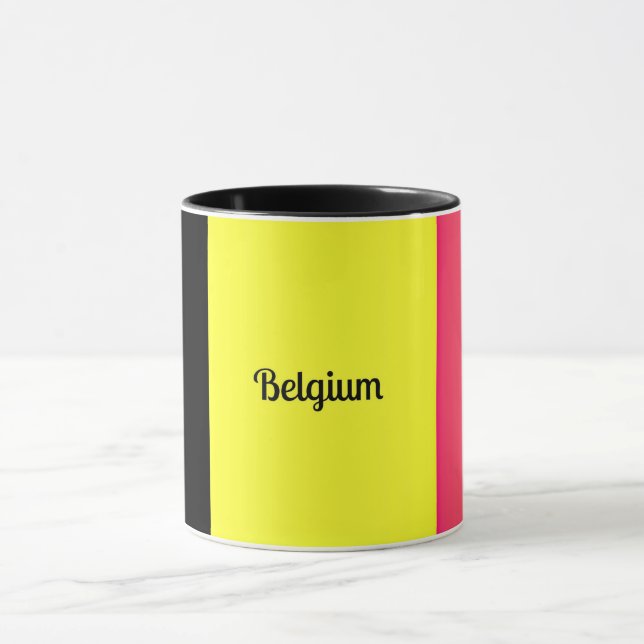 Flag of Belgium  Mug (Center)