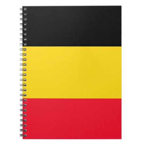 Flag of Belgium Notebook