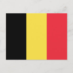 Flag of Belgium Postcard