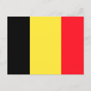 Flag of Belgium Postcard