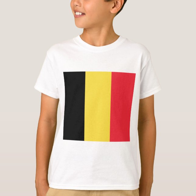 Flag of Belgium T-Shirt (Front)