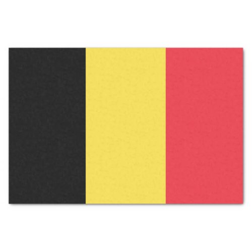 Flag of Belgium Tissue Paper