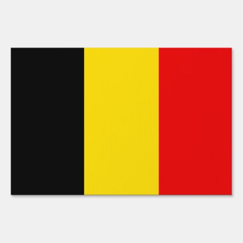 Flag of Belgium Yard Sign