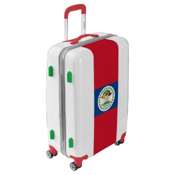 Flag Of Belize Luggage (medium) by Flagosity at Zazzle