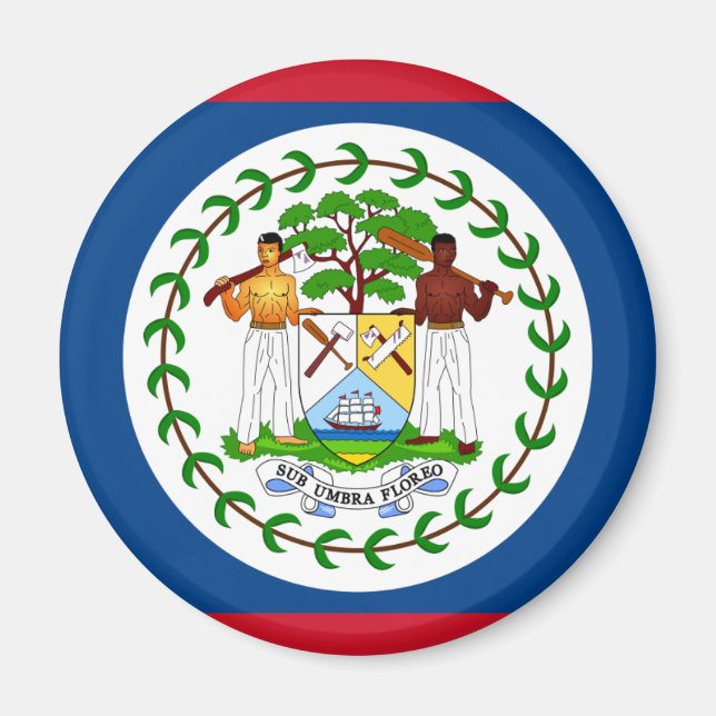 Flag of Belize Magnet (Front)