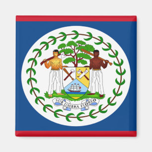 Flag of Belize Magnet