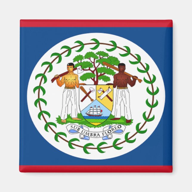 Flag of Belize Magnet (Front)