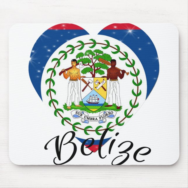 Flag Of Belize - Mouse Pad (Front)