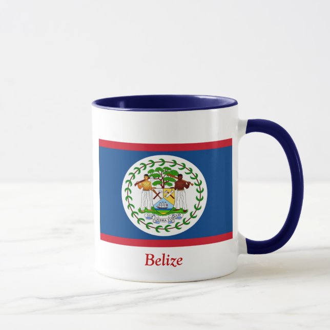 Flag of Belize Mug (Right)