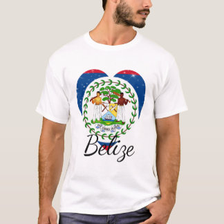 Flag of Belize. T-Shirt