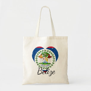 Flag of Belize. Tote Bag