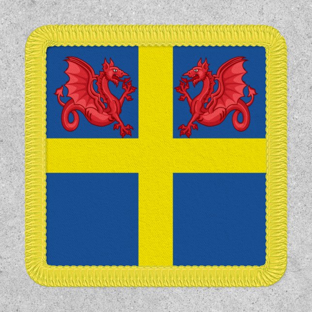 Flag of Belluno, Italy Patch (Front)
