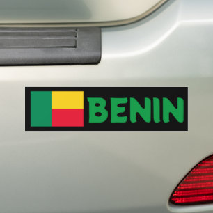 Flag of Benin Bumper Sticker