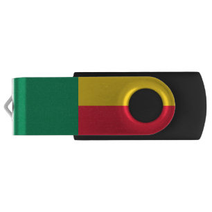 Flag of Benin USB Flash Drive