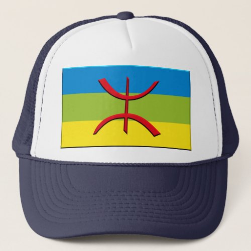 flag of Berbere or Amazigh Trucker Hat