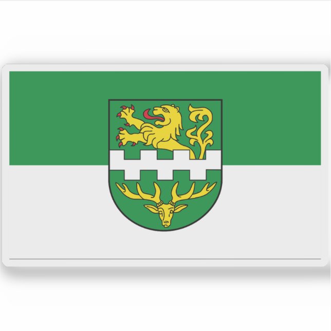 Flag of Bergisch Gladbach, Germany Sticker (Front)