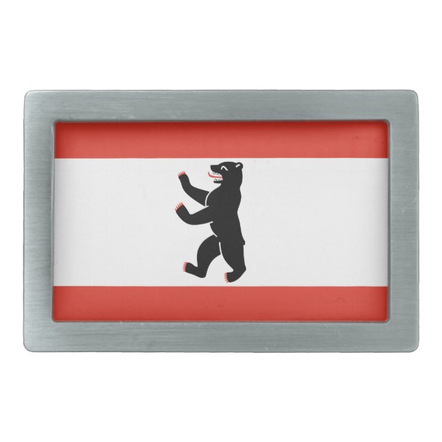 Flag of Berlin Belt Buckle (Front)