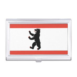 Flag of Berlin Business Card Holder