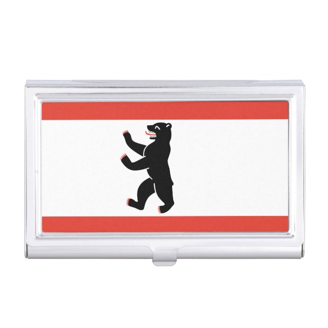Flag of Berlin Business Card Holder (Front)
