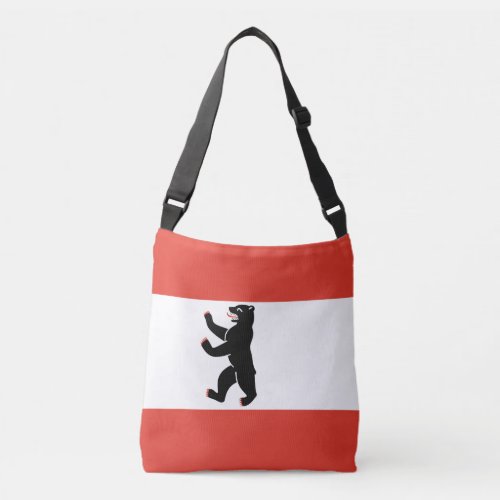 Flag of Berlin Crossbody Bag