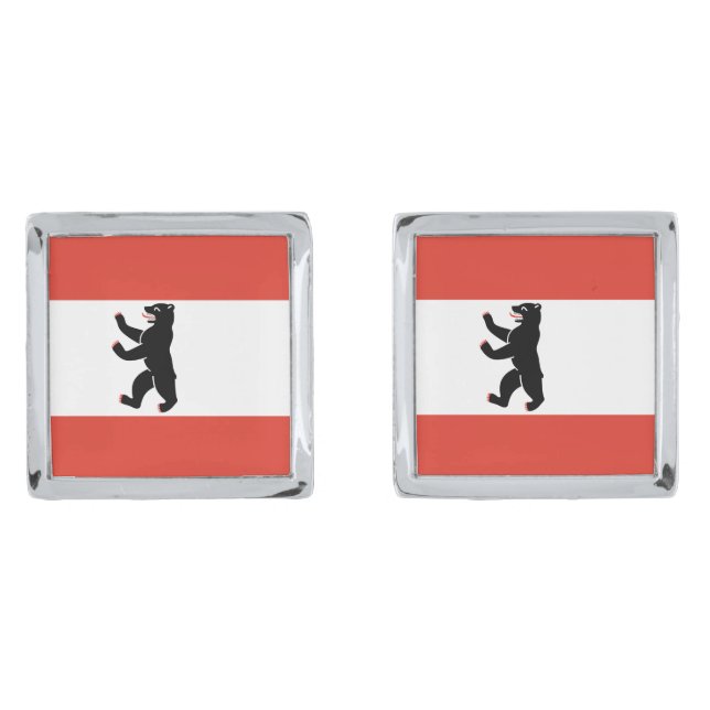 Flag of Berlin Cufflinks (Front)