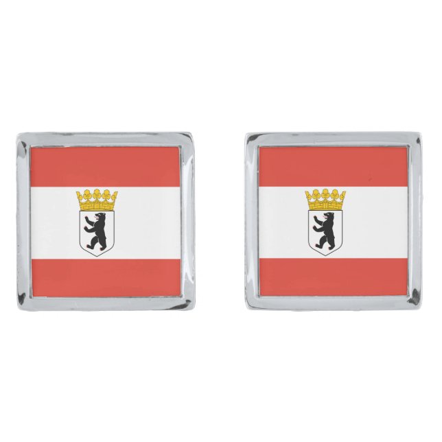 Flag of Berlin Cufflinks (Front)