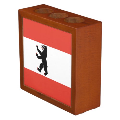 Flag of Berlin Desk Organizer