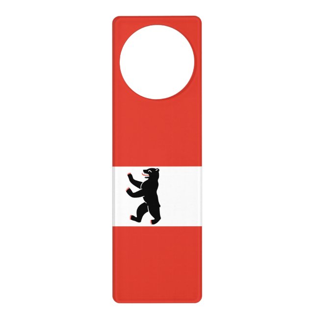 Flag of Berlin Door Hanger (Front)