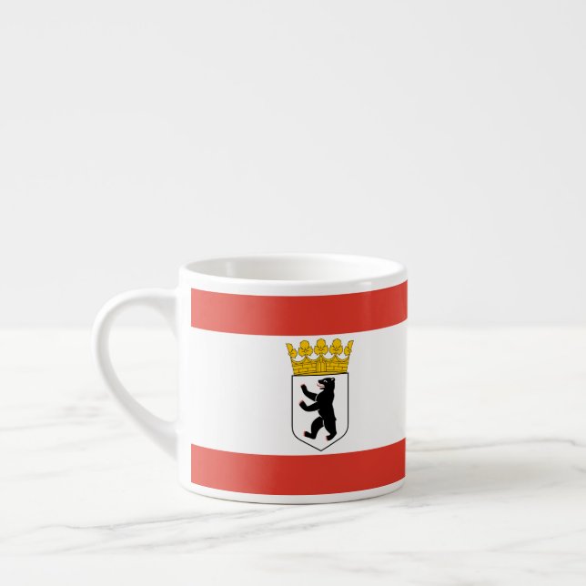 Flag of Berlin Espresso Cup (Left)