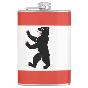 Flag of Berlin Flask