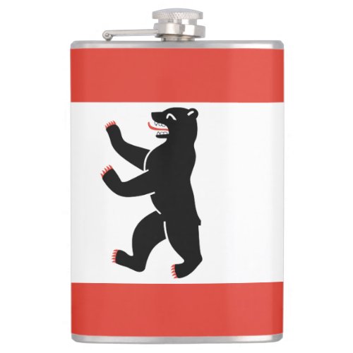 Flag of Berlin Flask