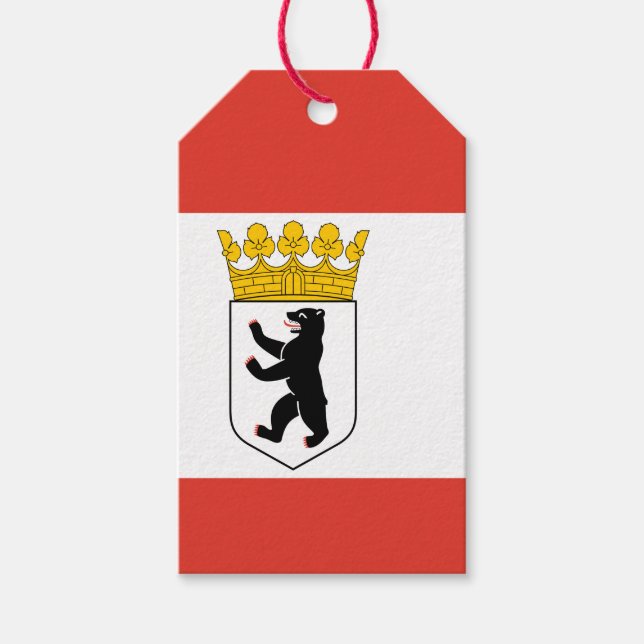 Flag of Berlin Gift Tags (Front)