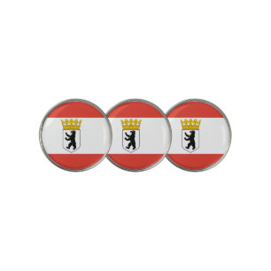 Flag of Berlin Golf Ball Marker