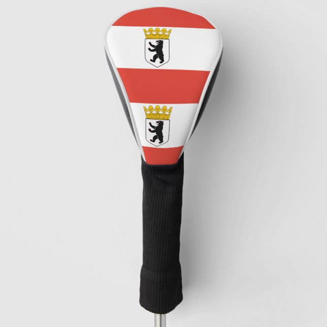 Flag of Berlin Golf Head Cover (Front)