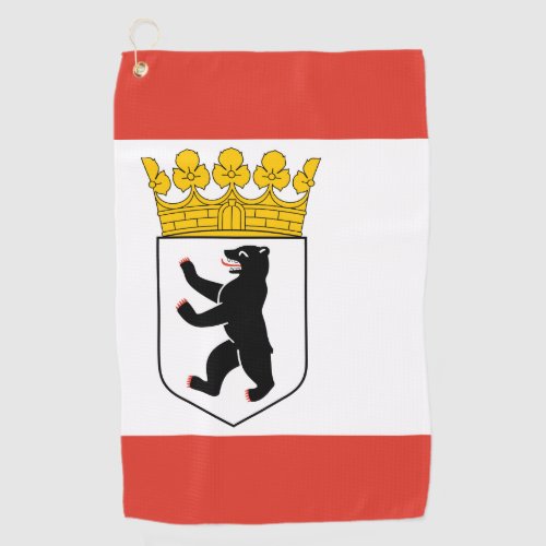 Flag of Berlin Golf Towel