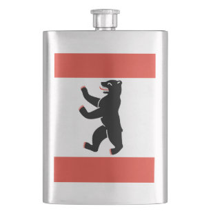 Flag of Berlin Hip Flask