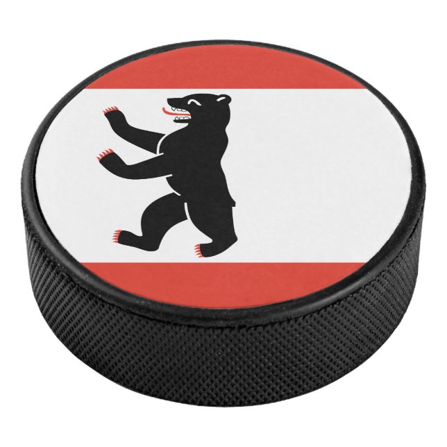Flag of Berlin Hockey Puck (3/4)