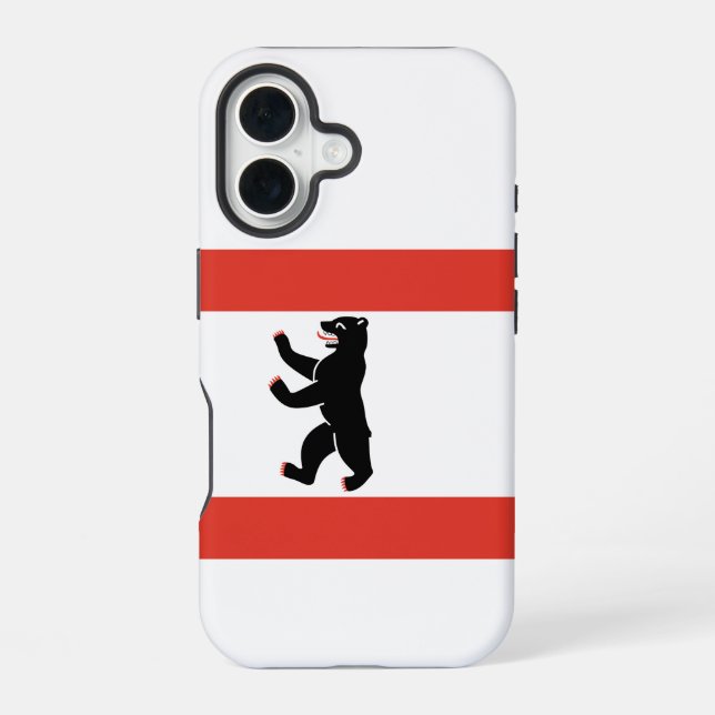 Flag of Berlin Iphone Case (Back)