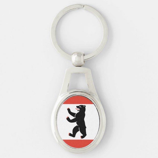 Flag of Berlin Keychain (Front)