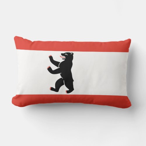 Flag of Berlin Lumbar Pillow